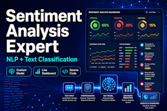 build nlp models sentiment analysis and text classification