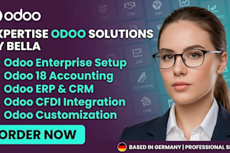 setup install configure odoo enterprise odoo community vps odoo18 erp crm expert