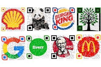 create custom branded colored qr code with logo in 30 min