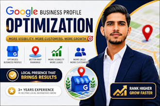 do gmb optimization and improve google maps, gbp ranking