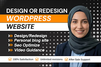 redesign wordpress to modernize website layouts