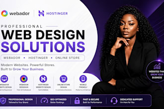 design webador website webador redesign and hostinger website ,online store