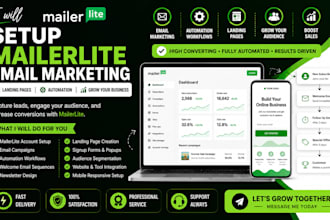 setup mailerlite email marketing mailerlite landing page mailerlite automation