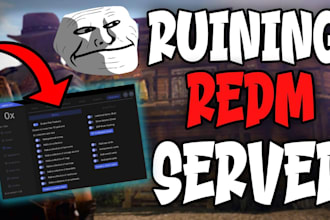 develop full redm server, premium scripts, maps and mlo, redm vorp