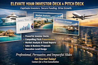 do luxury cruise expansion investor pitch nd market strategy presentation design