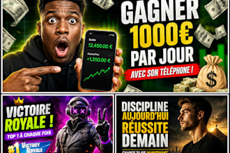 create clickable youtube thumbnail designs
