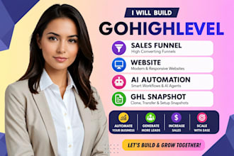 gohighlevel ghl funnel builder mailerite  ghl va  workflow