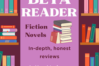 review your fiction manuscript