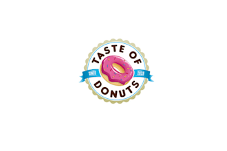 design food restaurant bakery dessert donuts logo