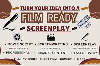 be movie script writer screenwriting screenplay film script writer comedy script