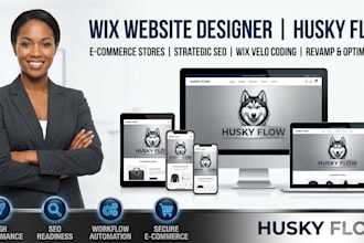 build or redesign wix website or wix online store, revamp wix website