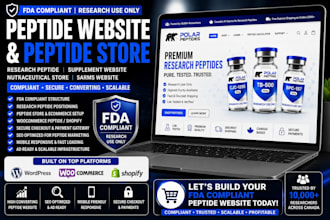 do peptide marketing ads fda compliant website research peptide facebook ads