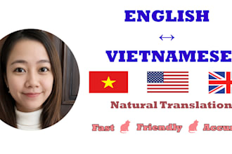 translate english to vietnamese manually and naturally