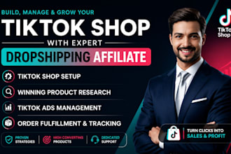 set up your tiktok shop, facebook shop instragram shop or shopify store
