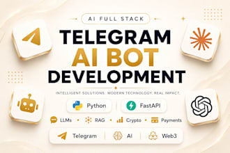 build ai powered telegram bot with python fastapi and llm integration