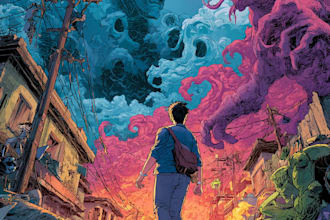 create professional comic book illustration