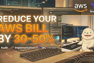 audit, optimize, and reduce your AWS monthly bill