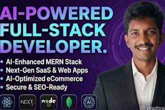 develop ai integrated websites