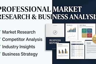 provide business research and competitor analysis