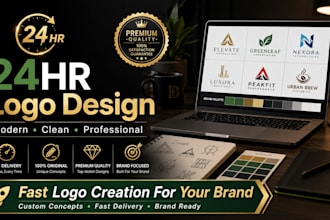 design a professional logo in 24 hours