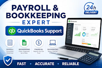 do payroll processing, bookkeeping quickbooks accounting for small businesses