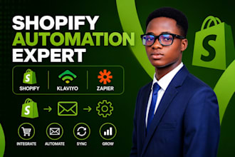 integrate shopify with klaviyo and zapier