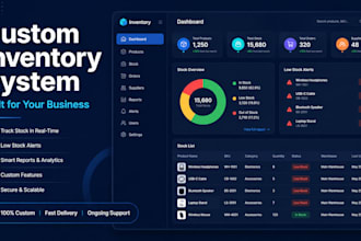 build a custom inventory management and pos system