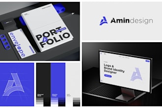 design a premium personal brand identity design