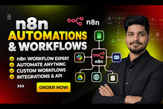 develop n8n automation, n8n workflow, ai automation, or voice agent