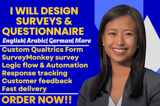 design surveymonkey, qualtrics survey questionnaire