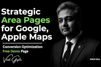make a new website area page for local seo, google maps, apple maps