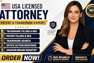 file a USA trademark application, registration, attorney