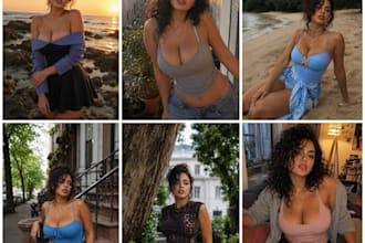 create hyper realistic ai influencers, consistent characters