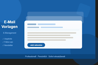 create professional email templates and support your email management