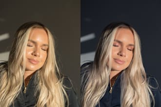 do high end photo retouching and ai image enhancement