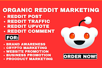 market your ai app business website or item via strategic reddit SEO thread post