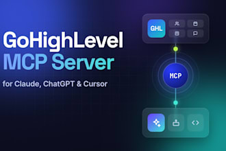 build a gohighlevel mcp server and ghl ai agent for claude or chatgpt