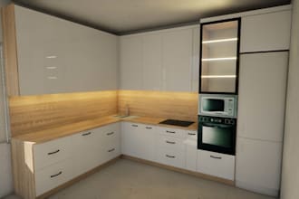design kitchen, product visualization in unreal engine software