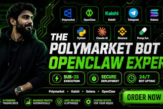 do polymarket bot openclaw trading bot kalshi bot pump fun crypto trading bot