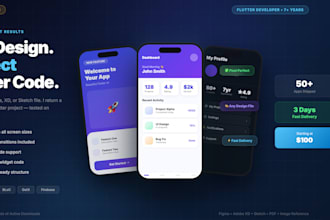 convert your figma design to a flutter app