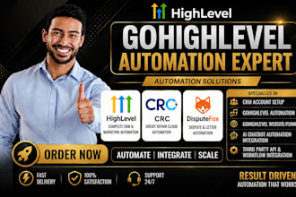 be gohighlevel expert to setup gohighlevel website, funnel, workflow, pipelines