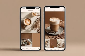 professional social media posts design using canva