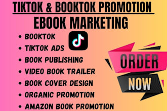 do book promotion tik tok booktok promotion amazon KDP ads ebook marketing