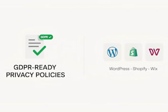 write a custom gdpr compliant privacy policy for your website