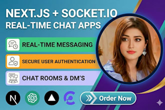 build a real time chat application using next js and socket io