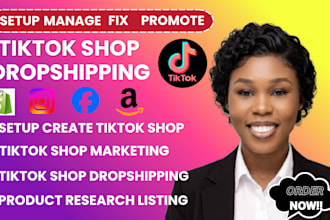 setup and optimize your tiktok shop professionally