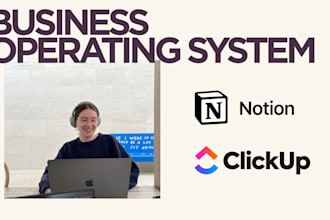 do business operating system in notion or clickup