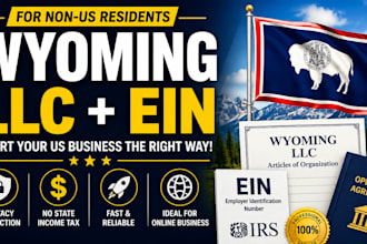 register your wyoming llc and get ein for non US residents