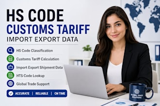 provide hs code, hts tariff classification, customs duty, importers and exporter