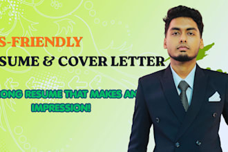 provide ats friendly resume writing services